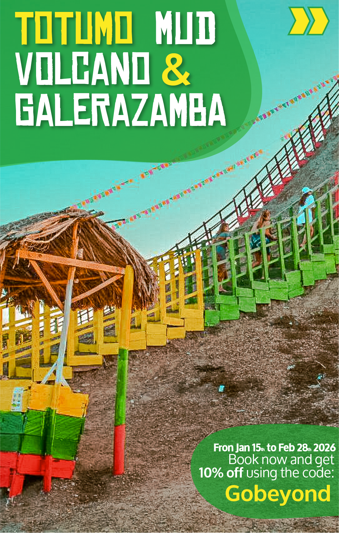 Beyond Colombia Tours | Tour: Totumo Mud Volcano & Galerazamba Day Tour