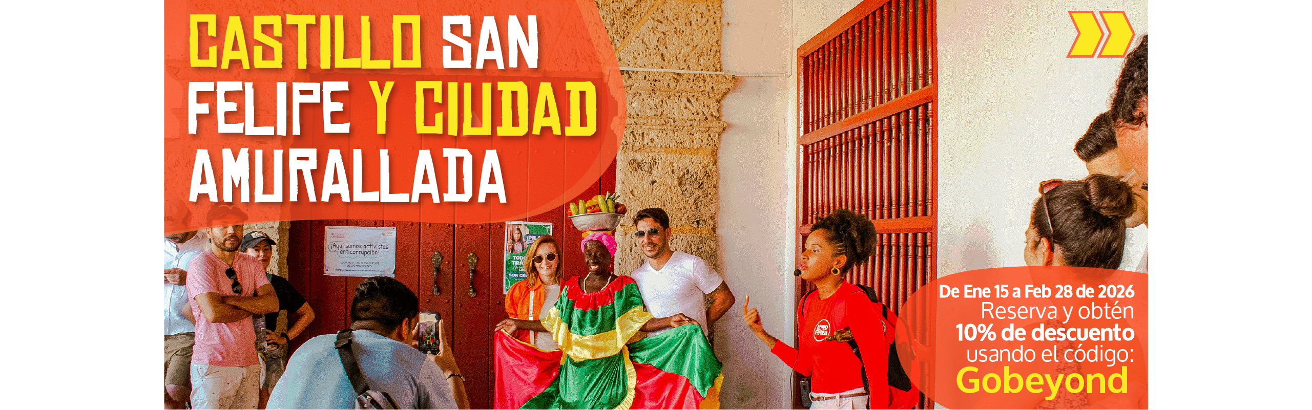 Beyond Colombia Tours | Tour: Tour Castillo San Felipe & Ciudad Amurallada