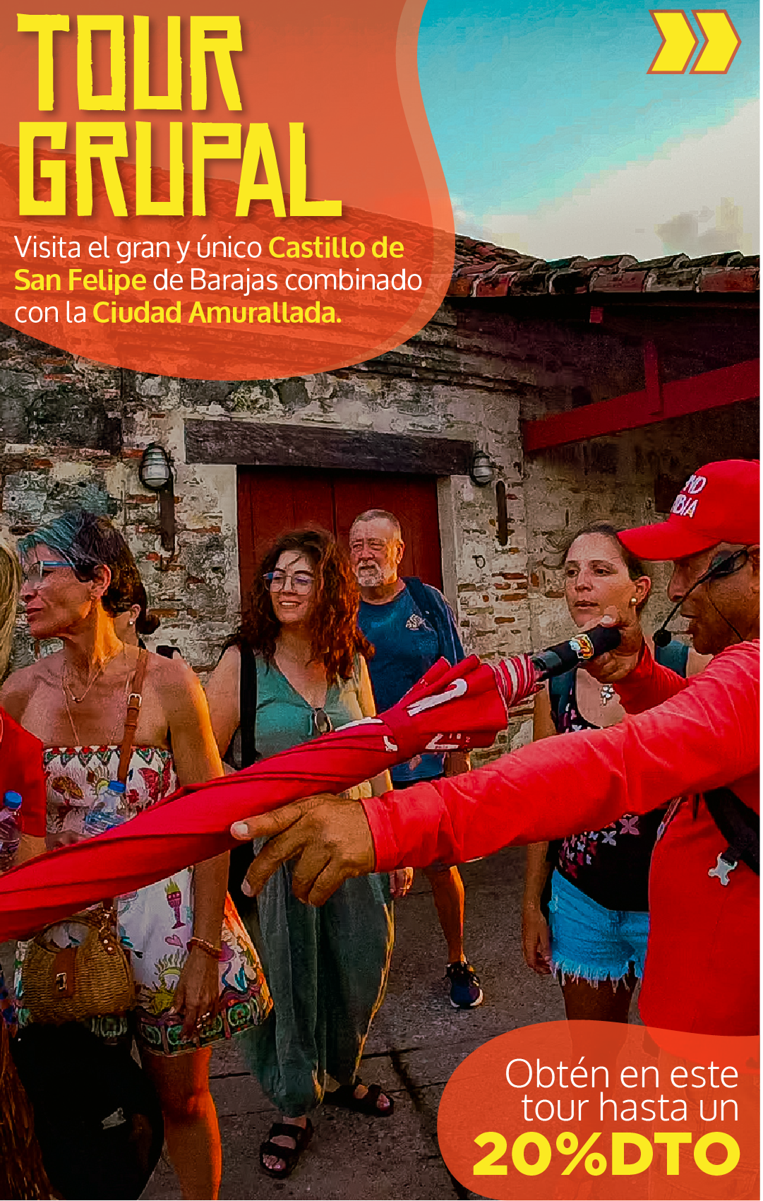 Beyond Colombia Tours | Tour: San Felipe Fortress & Walled Old City Tour