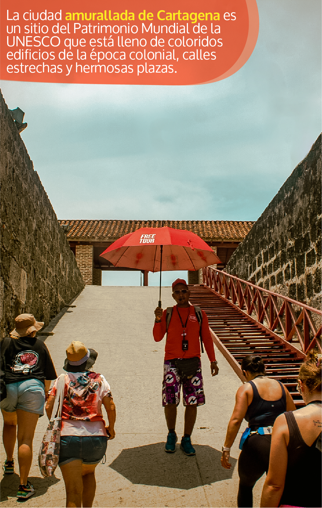 Beyond Colombia Tours | Tour: San Felipe Fortress & Walled Old City Tour