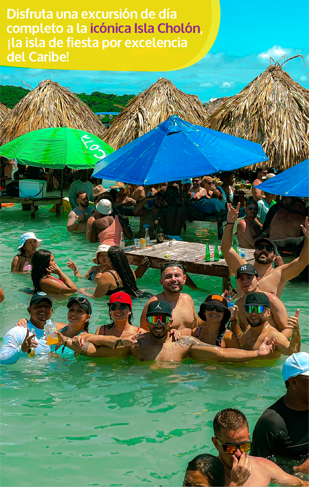 Beyond Colombia Tours | Tour: "Forever Cholón" Party Island Experience