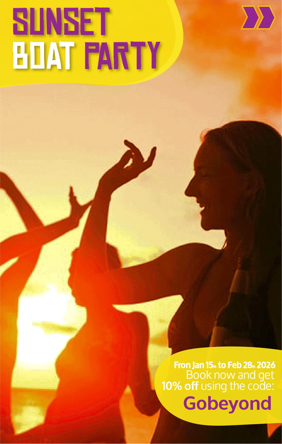 Beyond Colombia Tours | Tour: Sunset & Night Boat Party at Cartagena's Bay