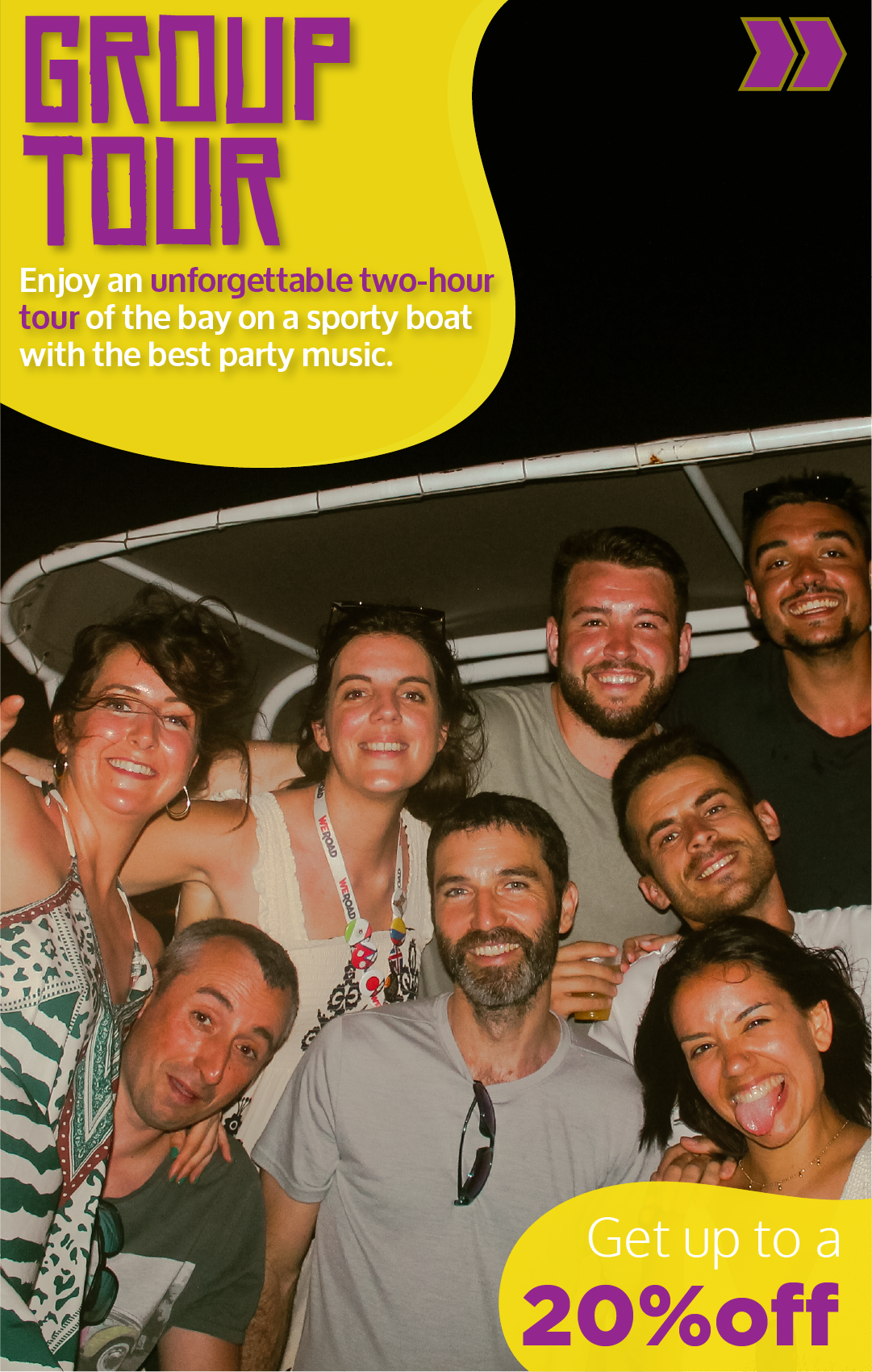 Beyond Colombia Tours | Tour: Sunset & Night Boat Party at Cartagena's Bay