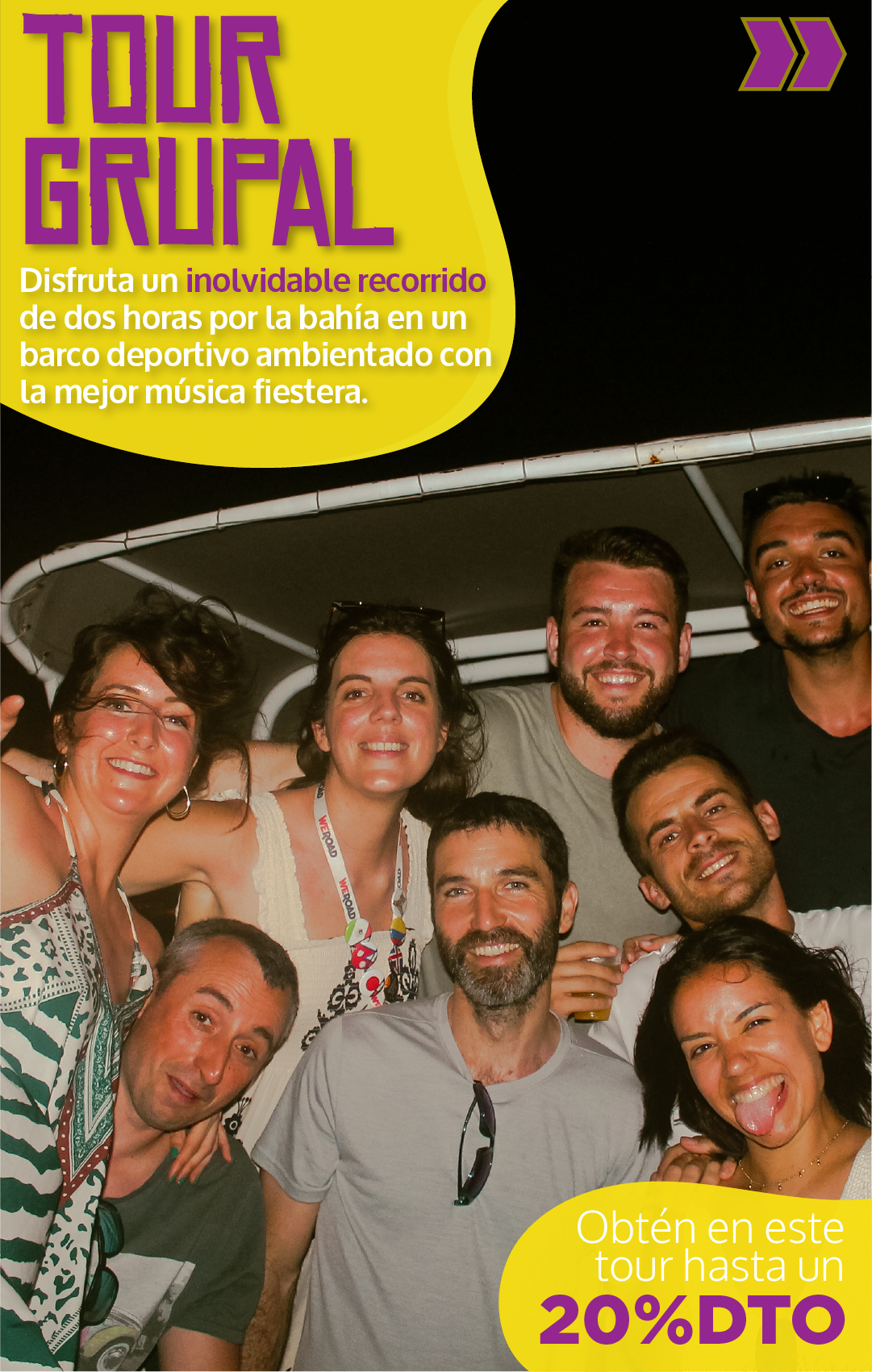 Beyond Colombia Tours | Tour: Sunset & Night Boat Party at Cartagena's Bay