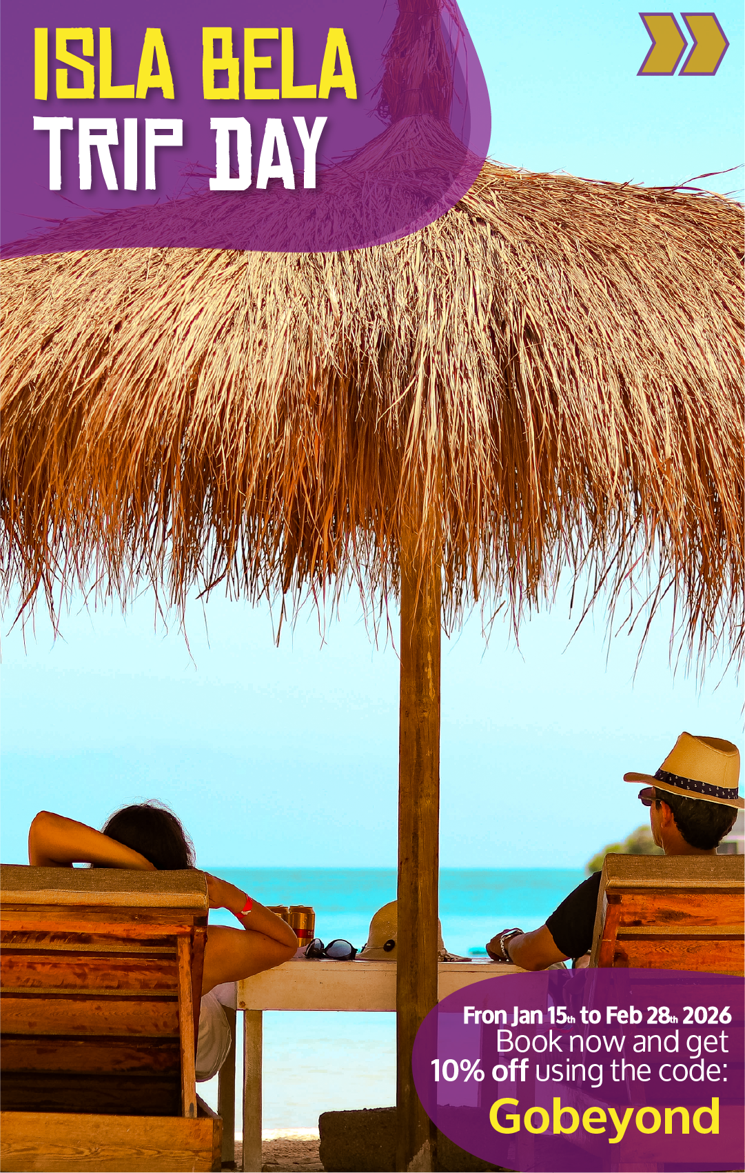 Beyond Colombia Tours | Tour: Isla Bela OPEN BAR at Rosario Islands Day Trip