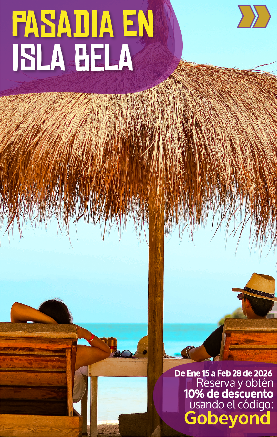 Beyond Colombia Tours | Tour: Isla Bela OPEN BAR at Rosario Islands Day Trip