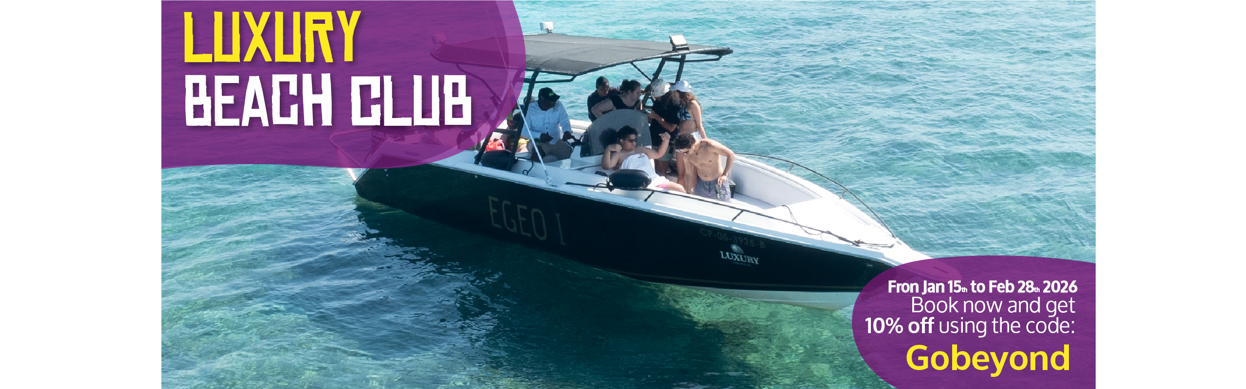 Beyond Colombia Tours | Tour: Luxury Beach Open Bar at Rosario Islands Day Trip