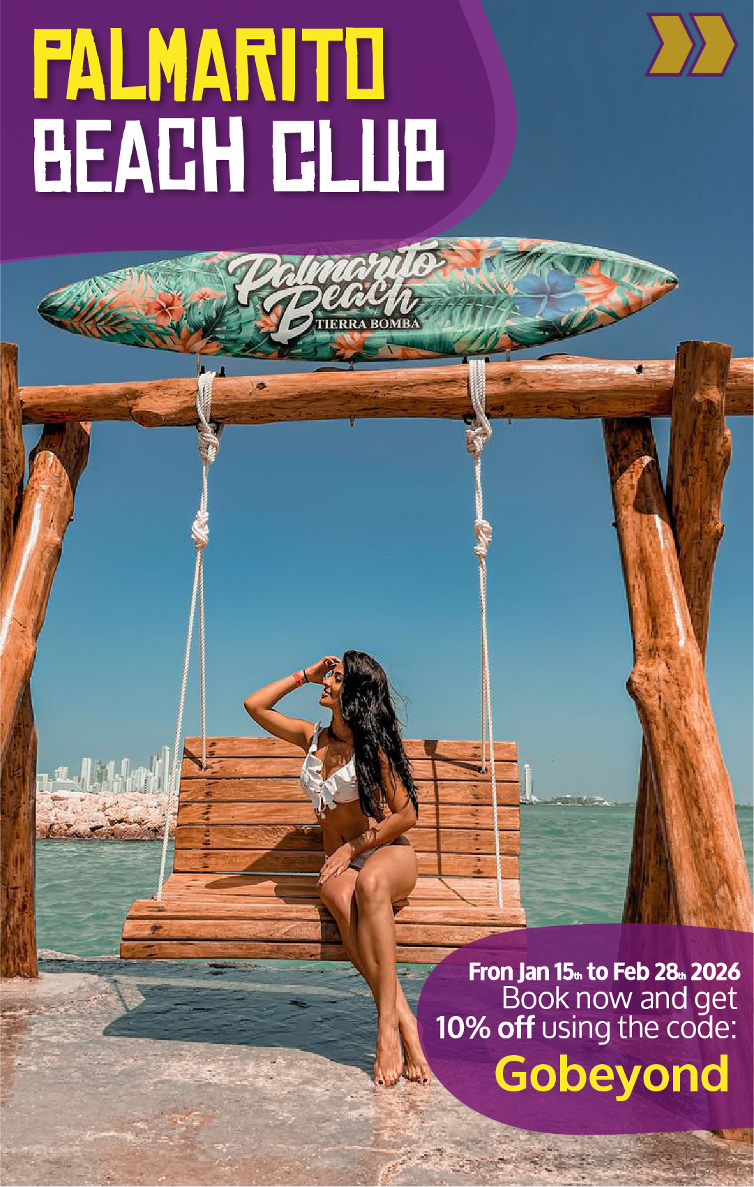 Beyond Colombia Tours | Tour: Palmarito Beach Club at Tierrabomba Day Trip