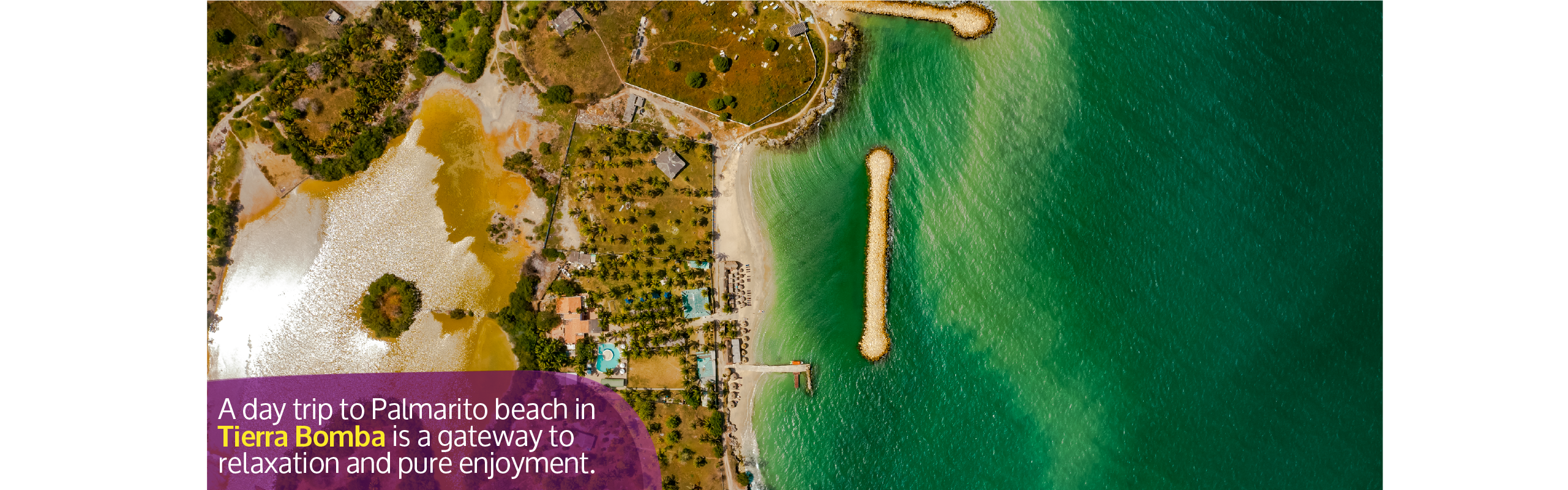 Beyond Colombia Tours | Tour: Palmarito Beach Club at Tierrabomba Day Trip