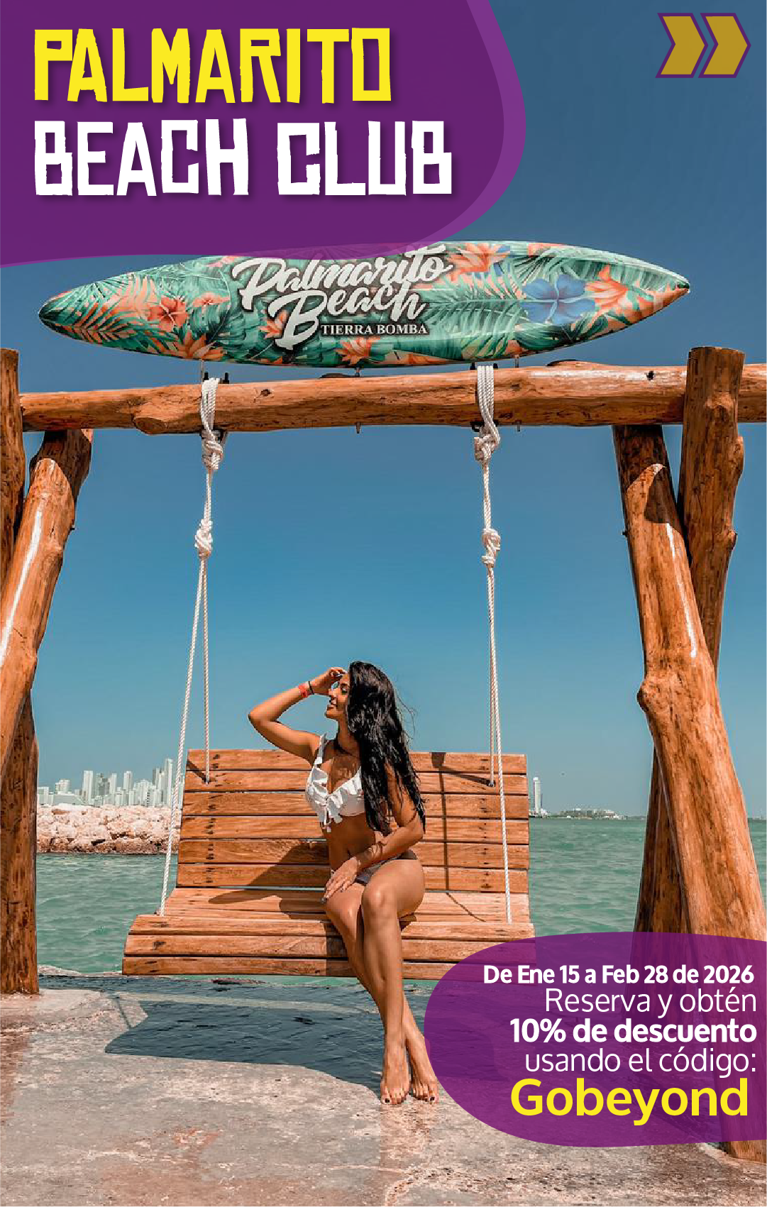 Beyond Colombia Tours | Tour: Palmarito Beach Club at Tierrabomba Day Trip