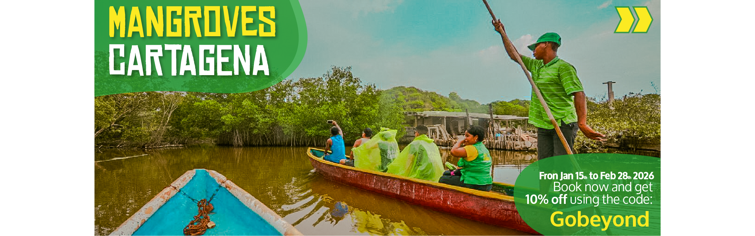 Beyond Colombia Tours | Tour: Mangroves Tour in Cartagena