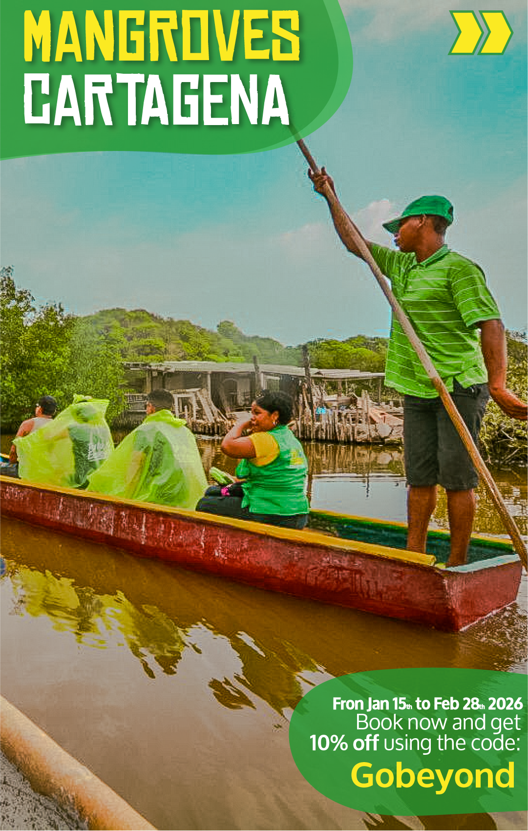 Beyond Colombia Tours | Tour: Mangroves Tour in Cartagena