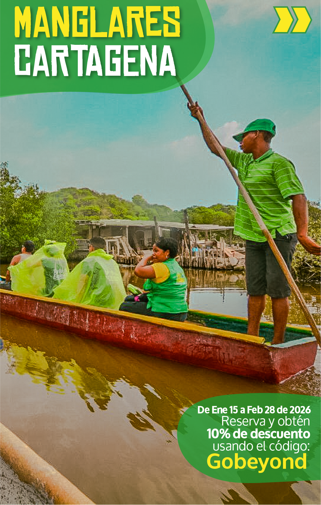 Beyond Colombia Tours | Tour: Mangroves Tour in Cartagena
