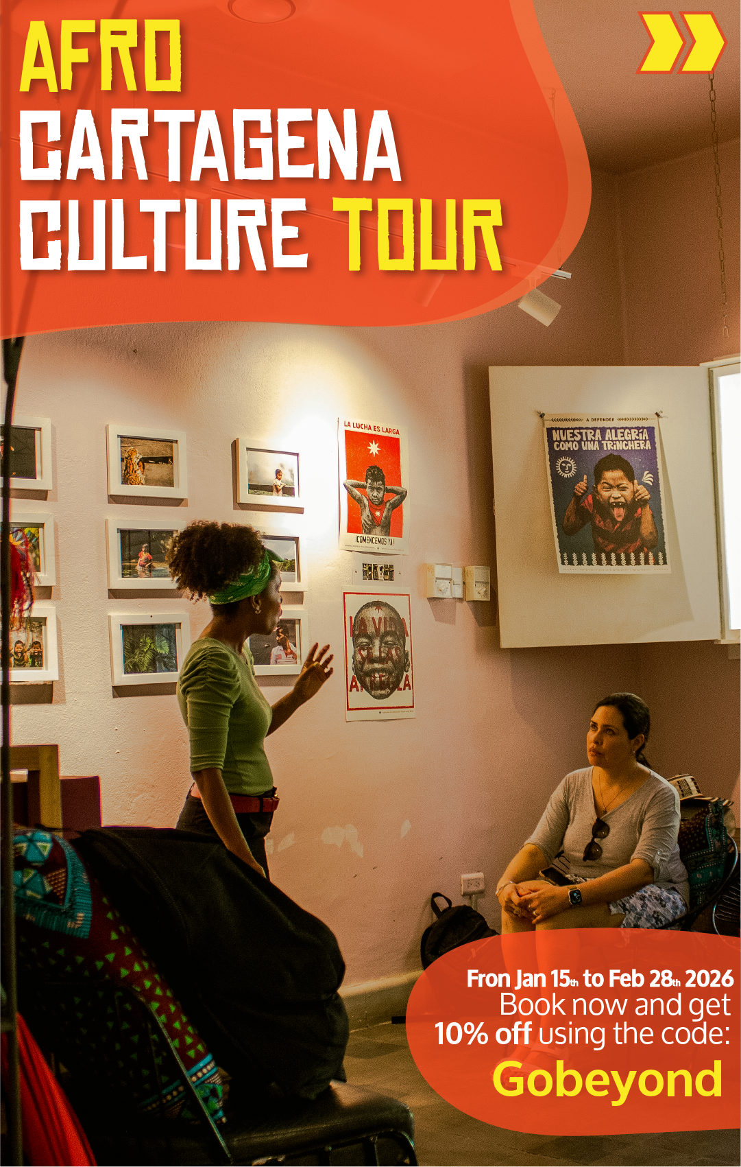 Beyond Colombia Tours | Tour: Afro Cartagena Cultural Tour