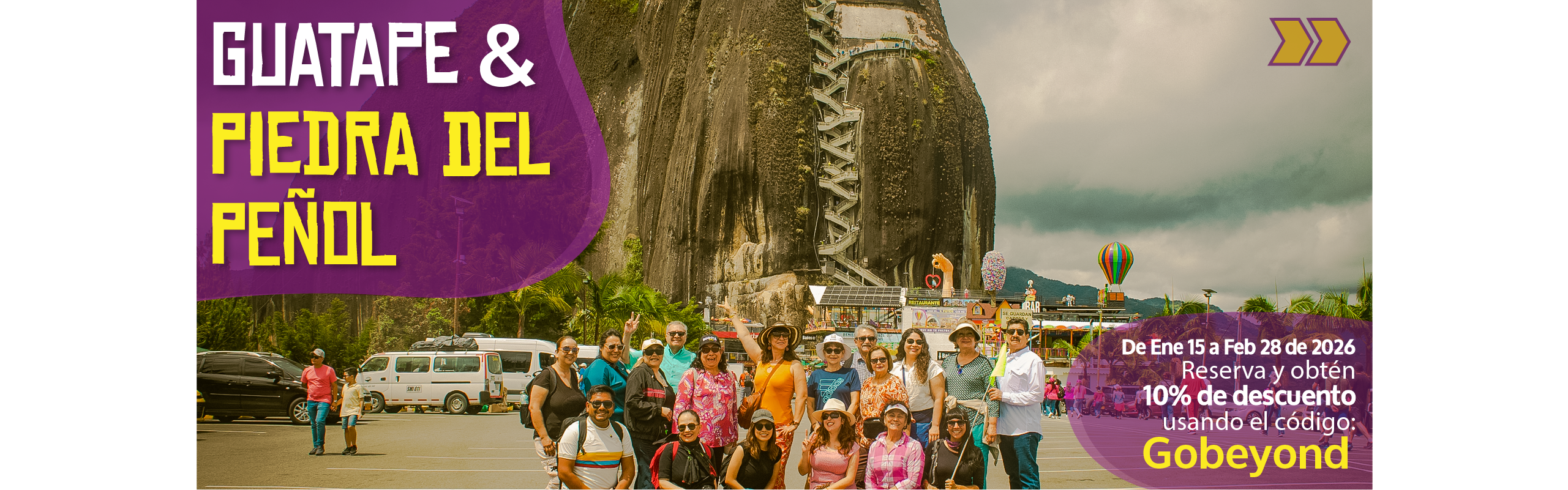 Beyond Colombia Tours | Tour: Tour a Guatape & Roca del Peñol