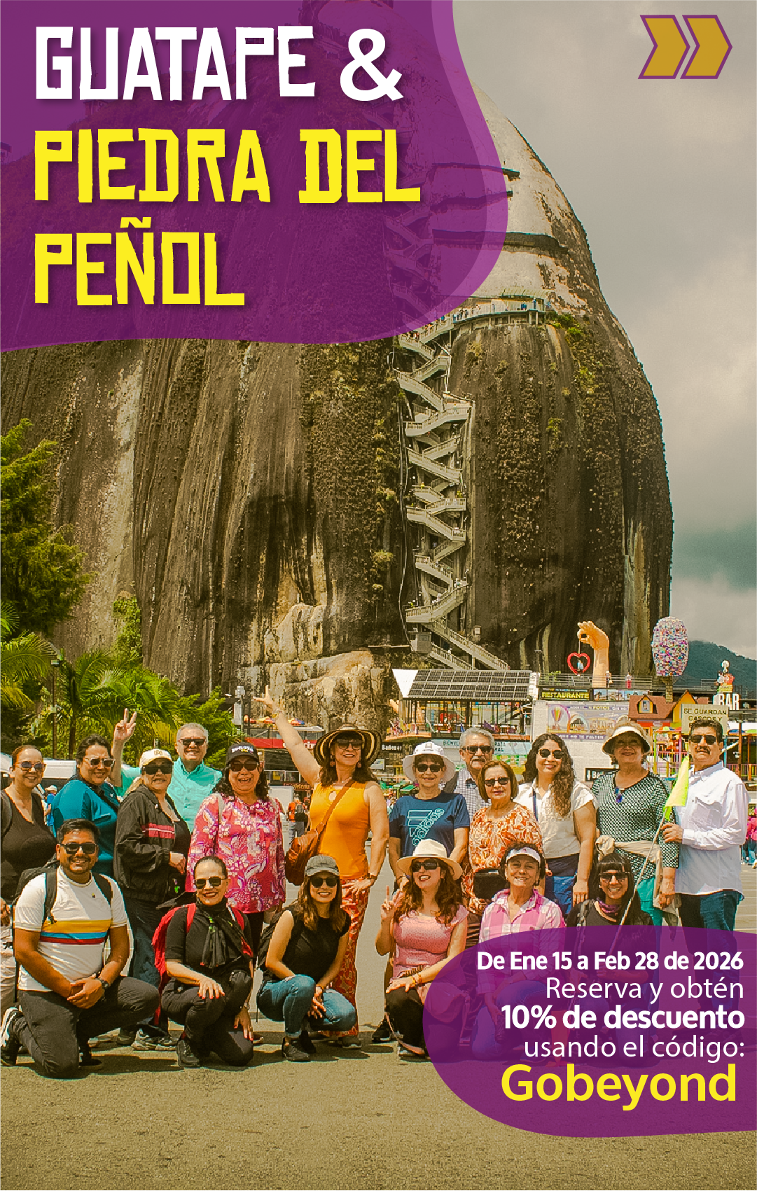Beyond Colombia Tours | Tour: Guatape & Peñol Rock Day Tour