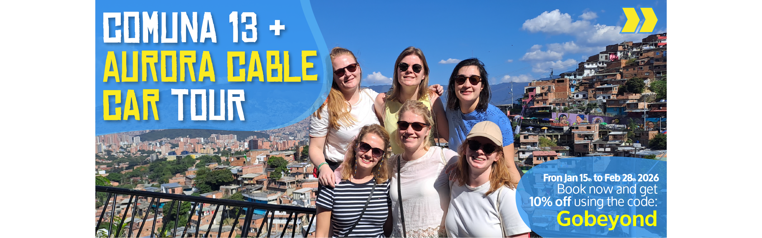 Beyond Colombia Tours | Tour: Comuna 13 & Aurora Cable Car Tour