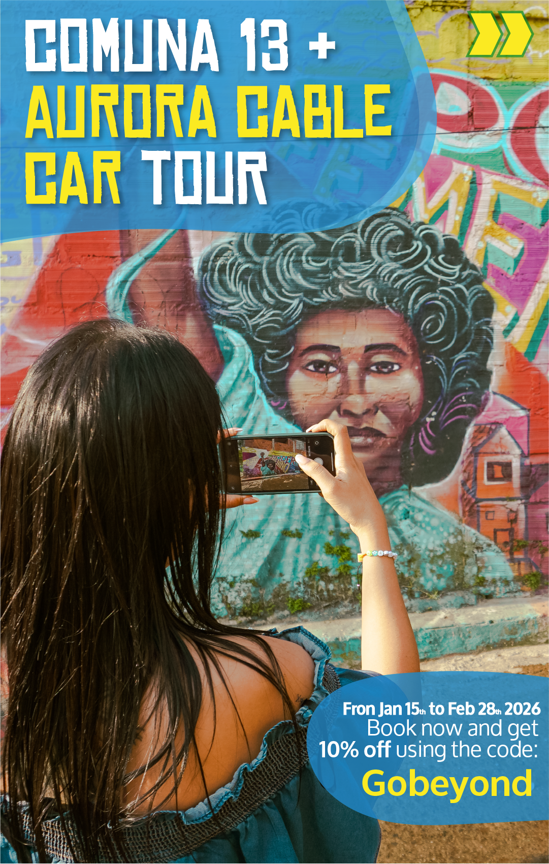 Beyond Colombia Tours | Tour: Comuna 13 & Aurora Cable Car Tour