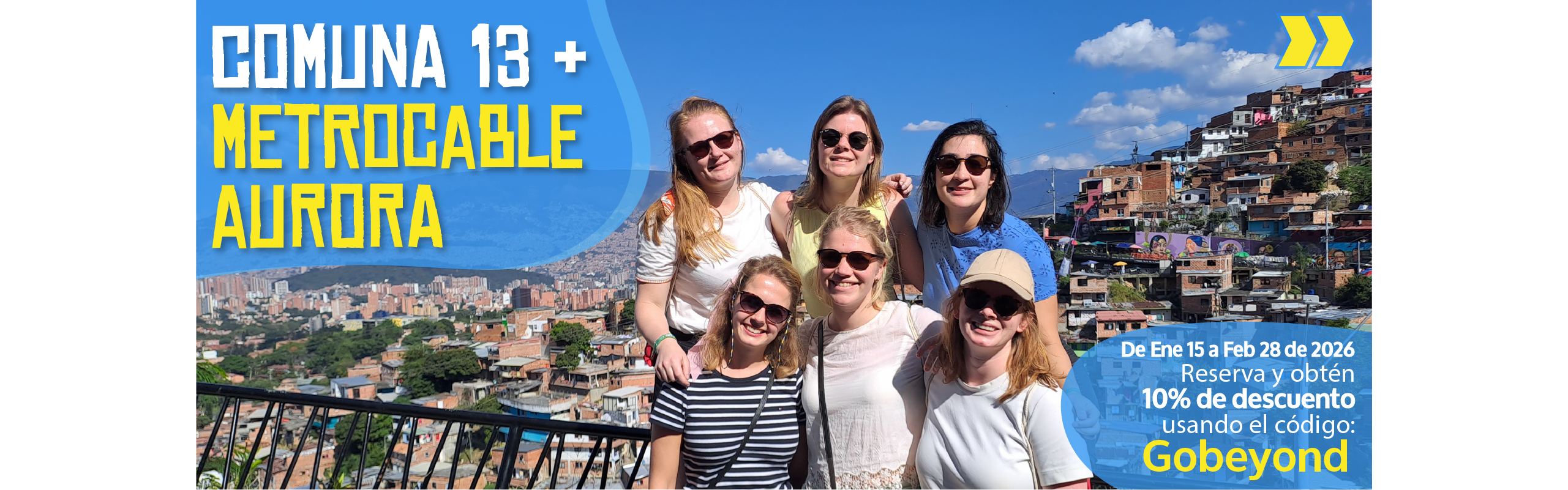 Beyond Colombia Tours | Tour: Comuna 13 & Metrocable Aurora Tour