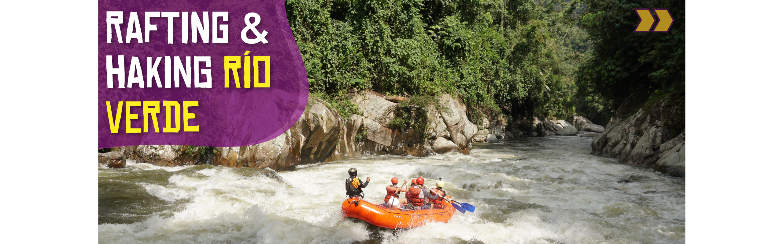 Beyond Colombia Tours | Tour: Rio Verde Jungle Rafting and Trekking Adventure