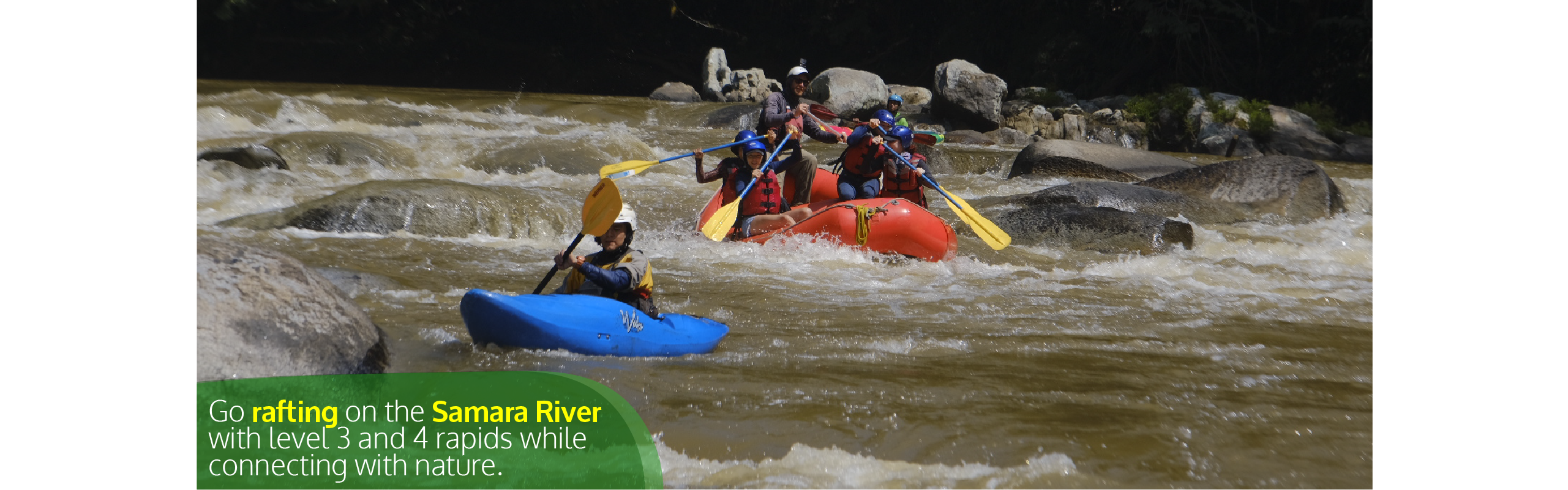 Beyond Colombia Tours | Tour: Rafting Experience at Calderas River