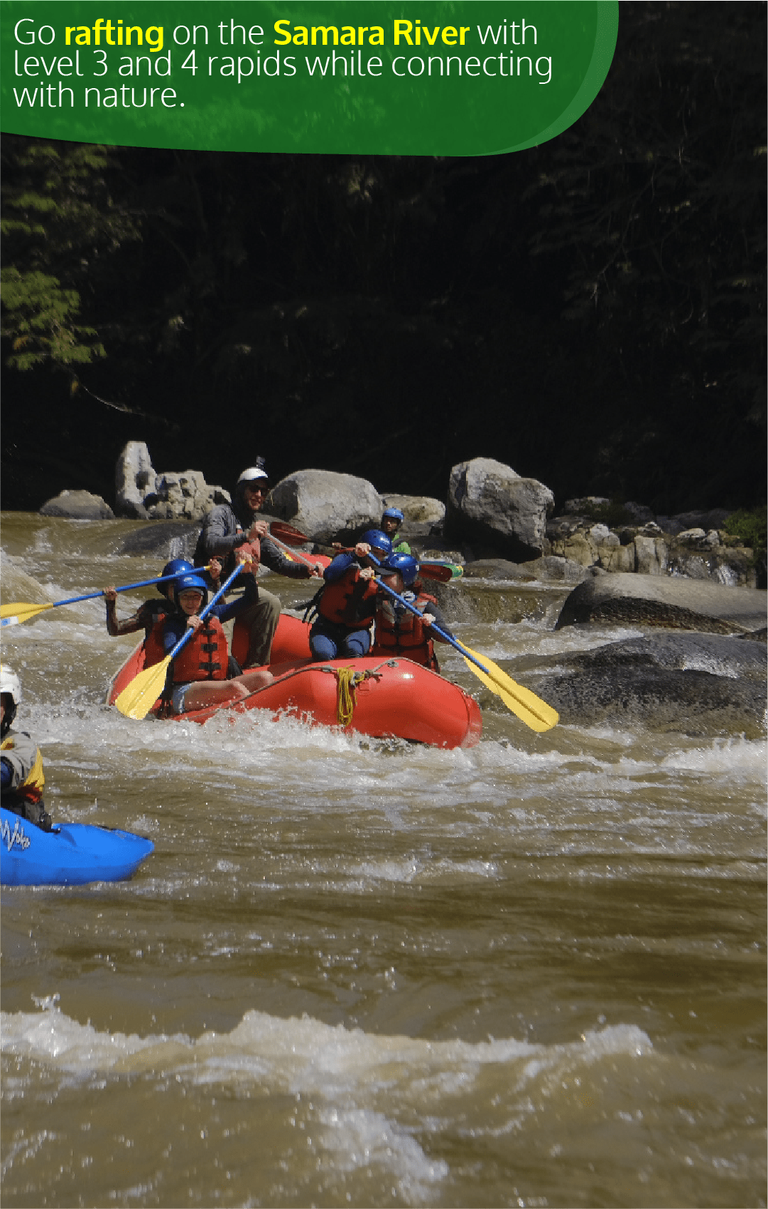 Beyond Colombia Tours | Tour: Rafting Experience at Calderas River