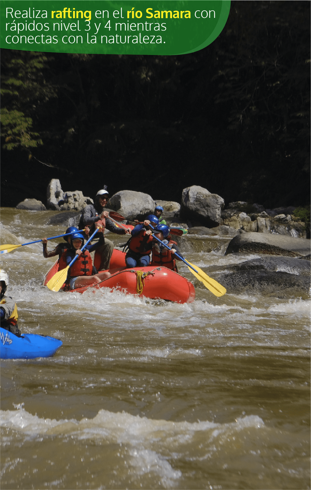 Beyond Colombia Tours | Tour: Rafting Experience at Calderas River