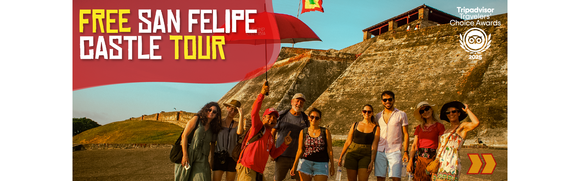 Beyond Colombia Tours | Tour: Free San Felipe de Barajas Castle Tour