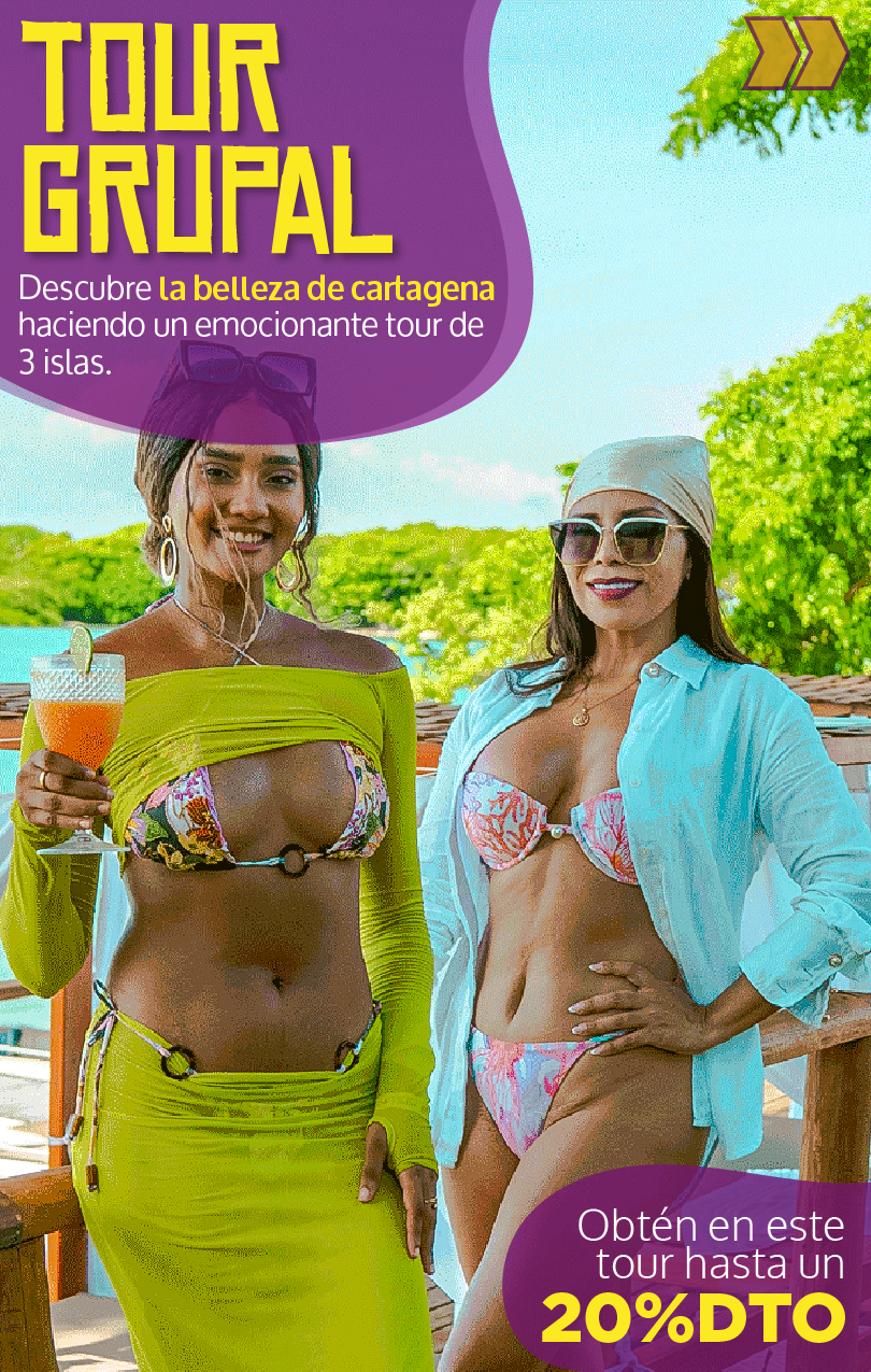 Beyond Colombia Tours | Tour: 3 Rosario Islands Day Tour