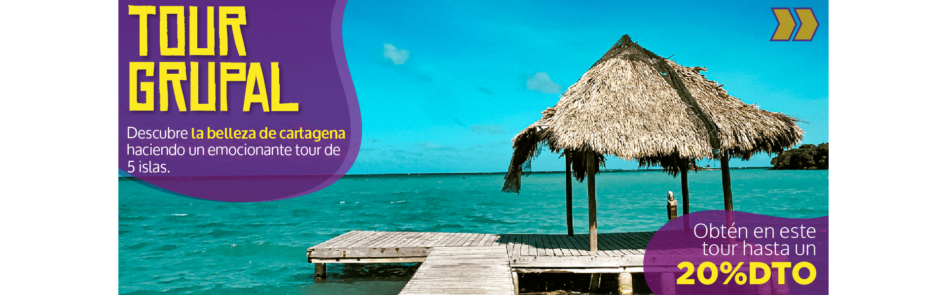 Beyond Colombia Tours | Tour: 5 Islas del Rosario Day Tour
