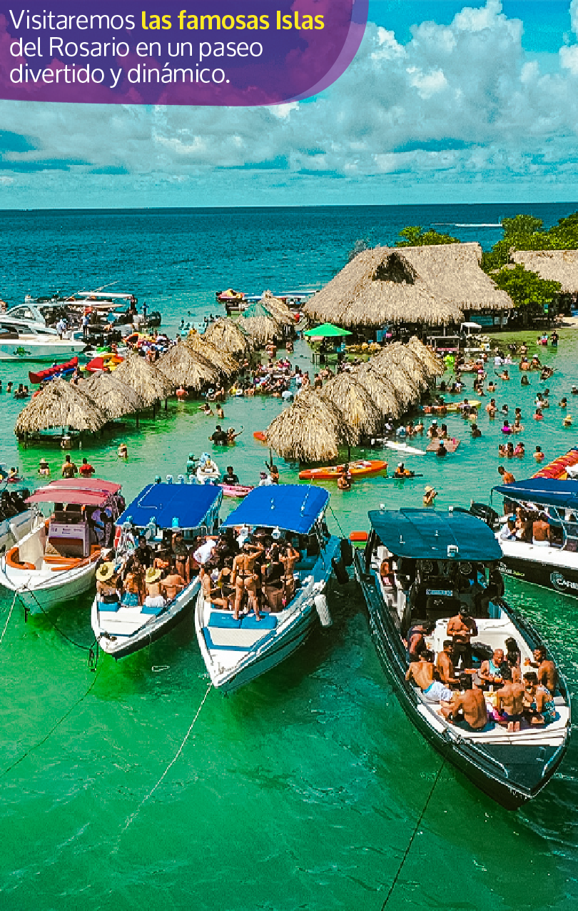 Beyond Colombia Tours | Tour: 5 Rosario Islands Day Tour