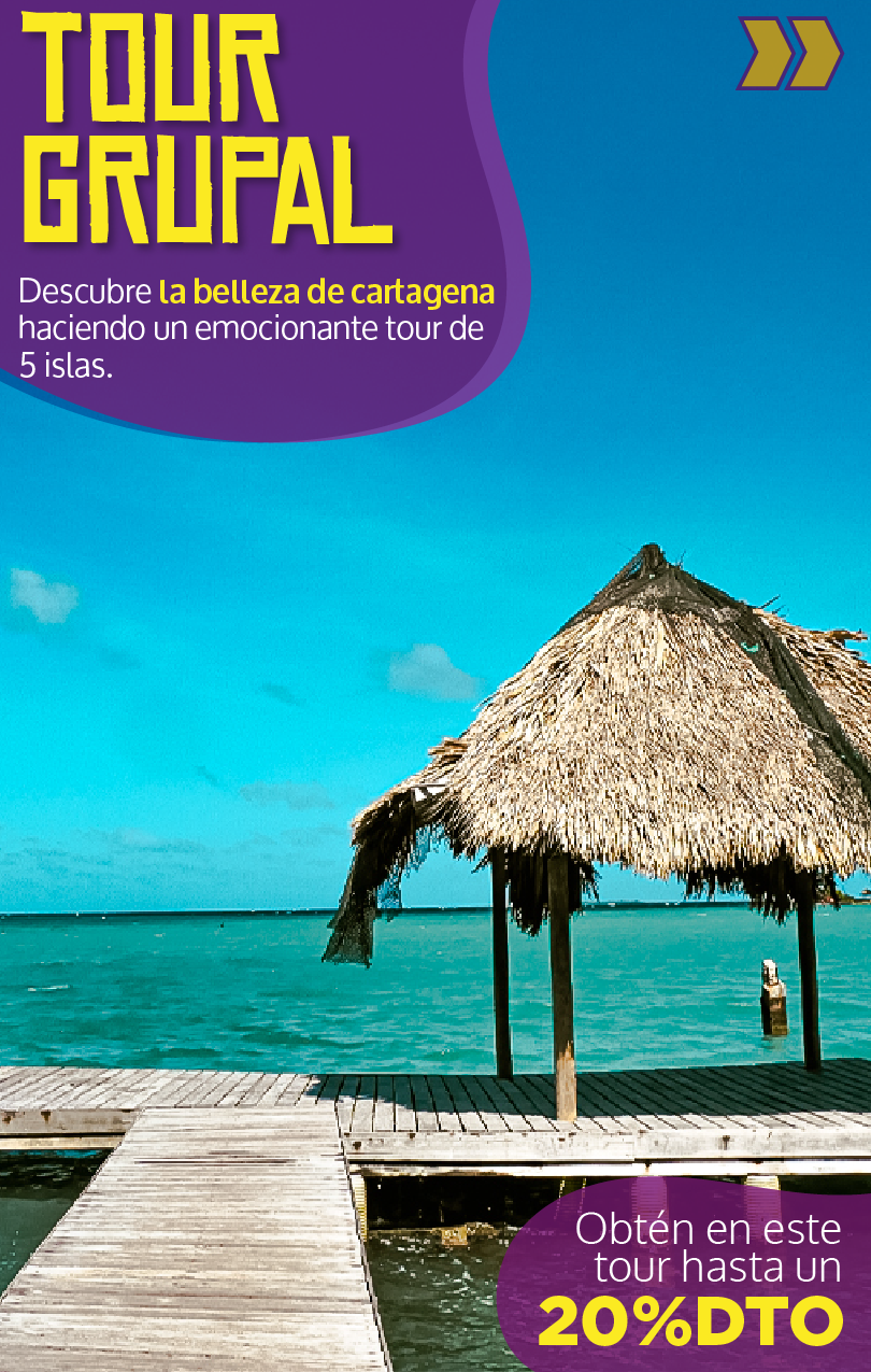 Beyond Colombia Tours | Tour: 5 Rosario Islands Day Tour