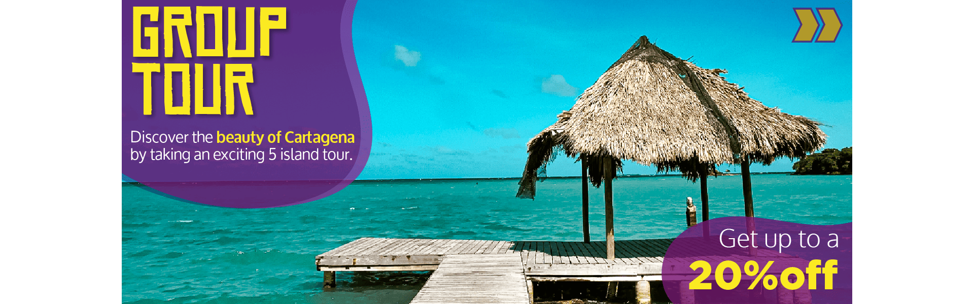 Beyond Colombia Tours | Tour: 5 Rosario Islands Day Tour