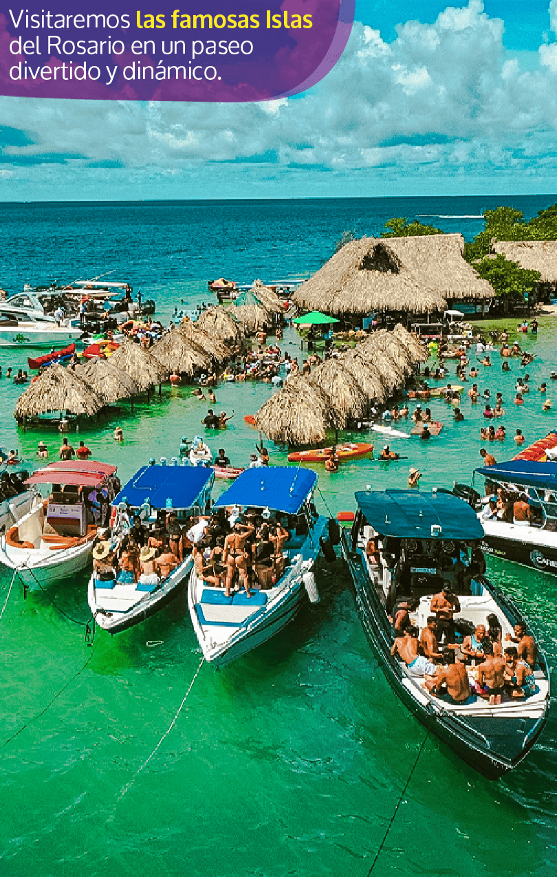 Beyond Colombia Tours | Tour: 5 Rosario Islands Day Tour