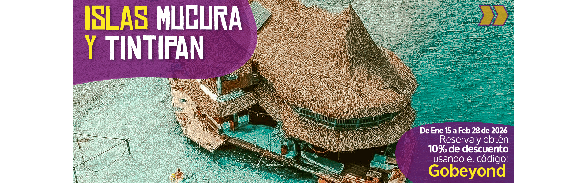 Beyond Colombia Tours | Tour: Pasadía en Islas Múcura y Tintipan en Archipiélago de San Bernardo