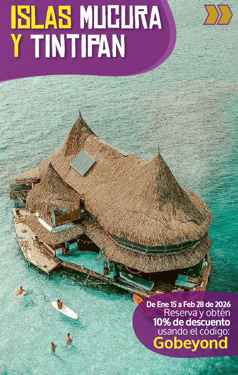 Beyond Colombia Tours | Tour: Day Trip to Múcura and Tintipan Islands at San Bernardo Archipelago