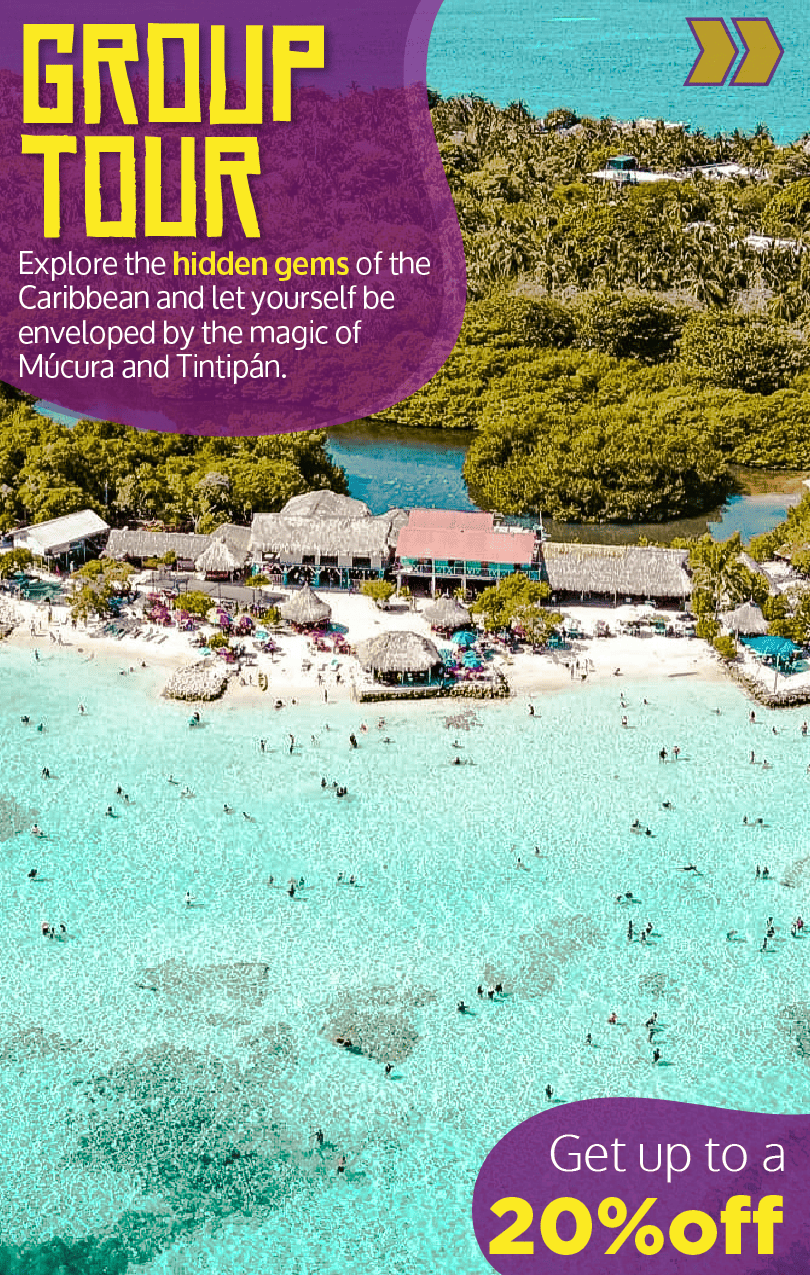 Beyond Colombia Tours | Tour: Day Trip to Múcura and Tintipan Islands at San Bernardo Archipelago