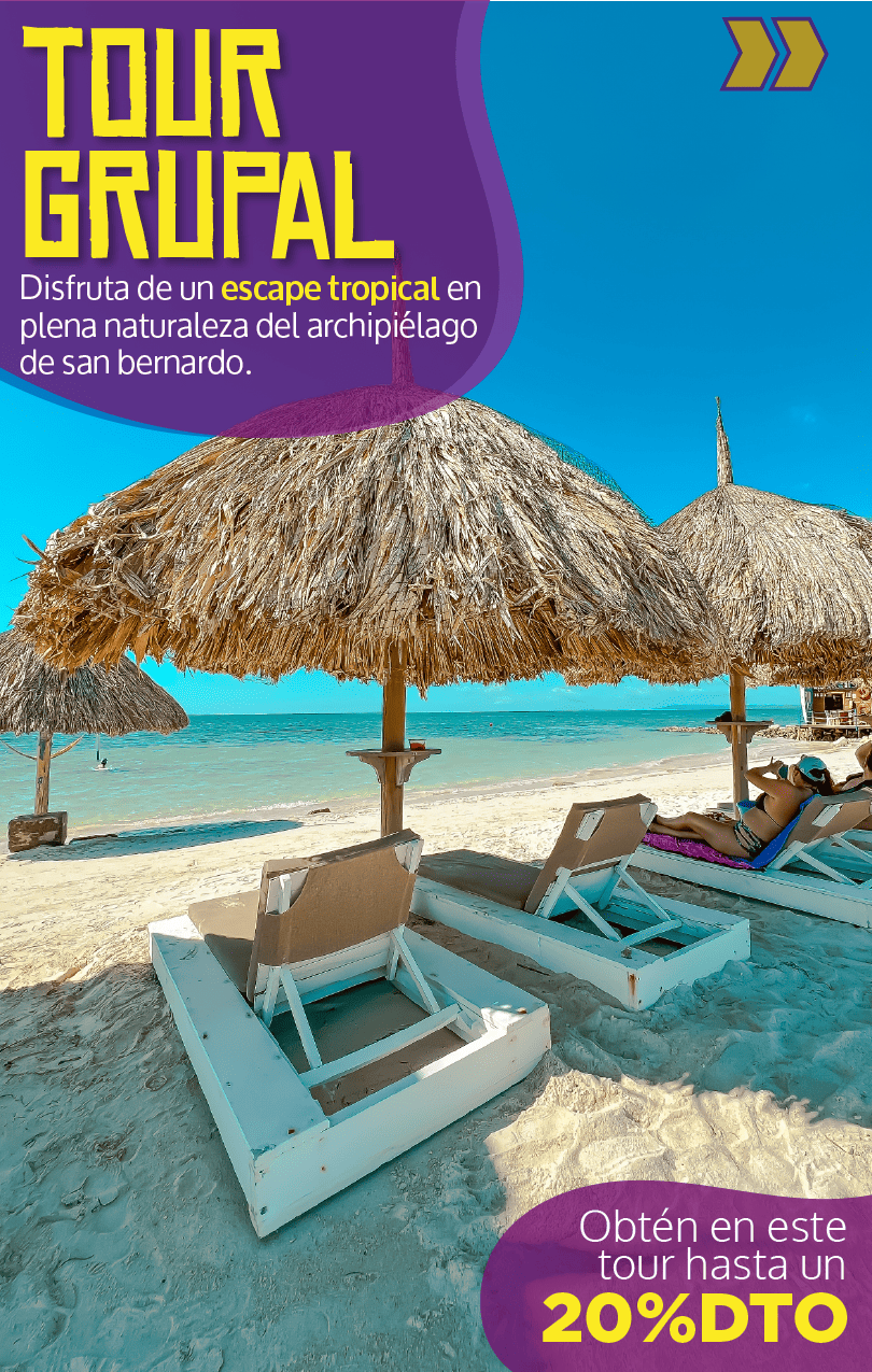 Beyond Colombia Tours | Tour: Isla Palma Day Trip in Archipelago of San Bernardo