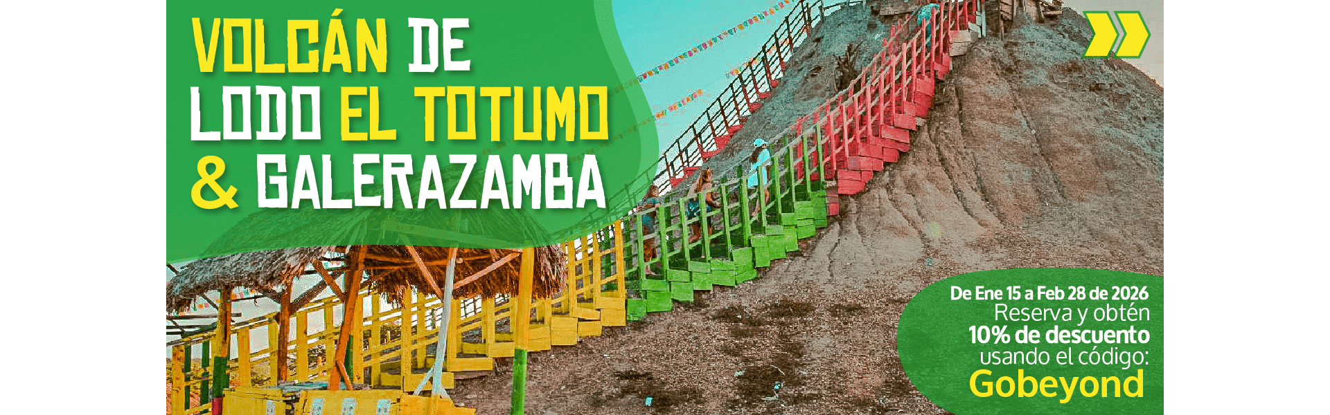 Beyond Colombia Tours | Tour: Volcan del Totumo & Galerazamba Tour