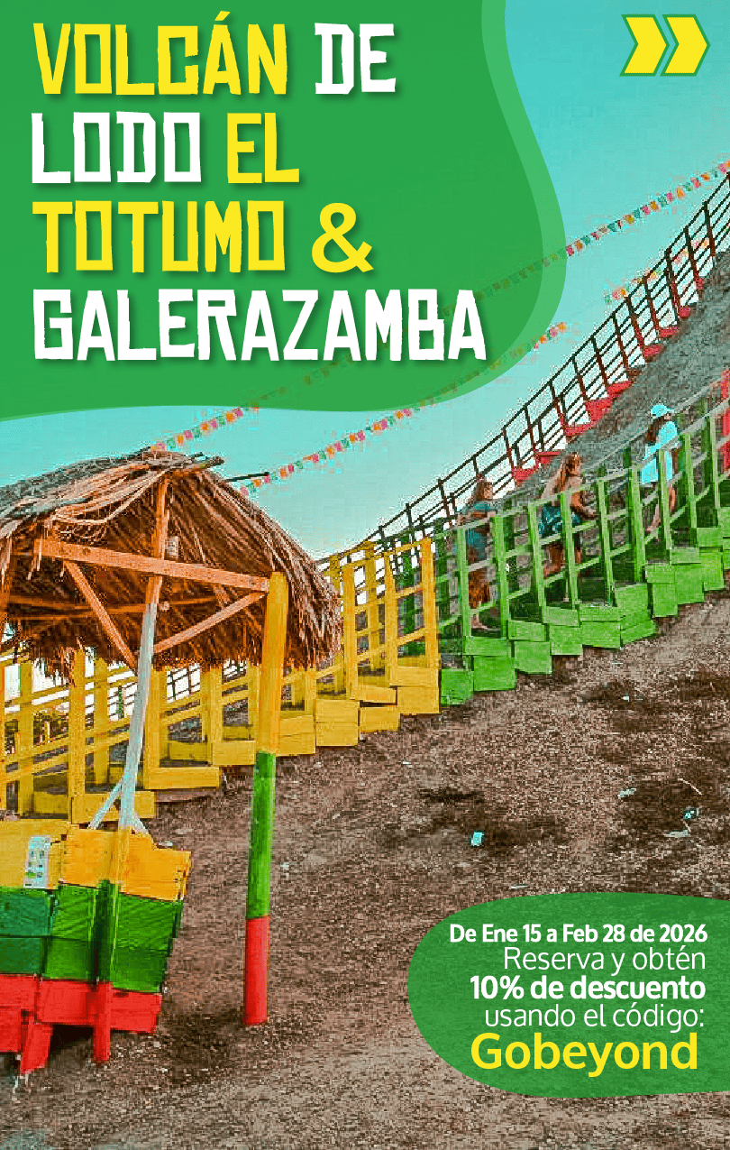 Beyond Colombia Tours | Tour: Totumo Mud Volcano & Galerazamba Day Tour