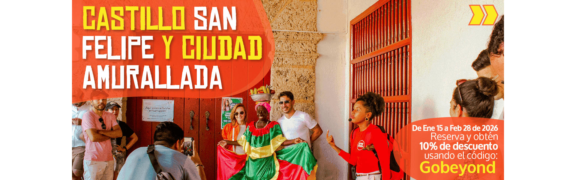Beyond Colombia Tours | Tour: Tour Castillo San Felipe & Ciudad Amurallada
