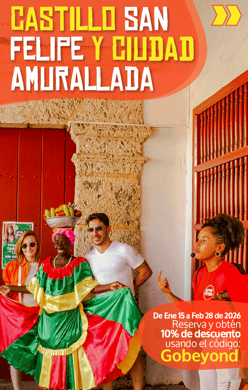 Beyond Colombia Tours | Tour: San Felipe Fortress & Walled Old City Tour