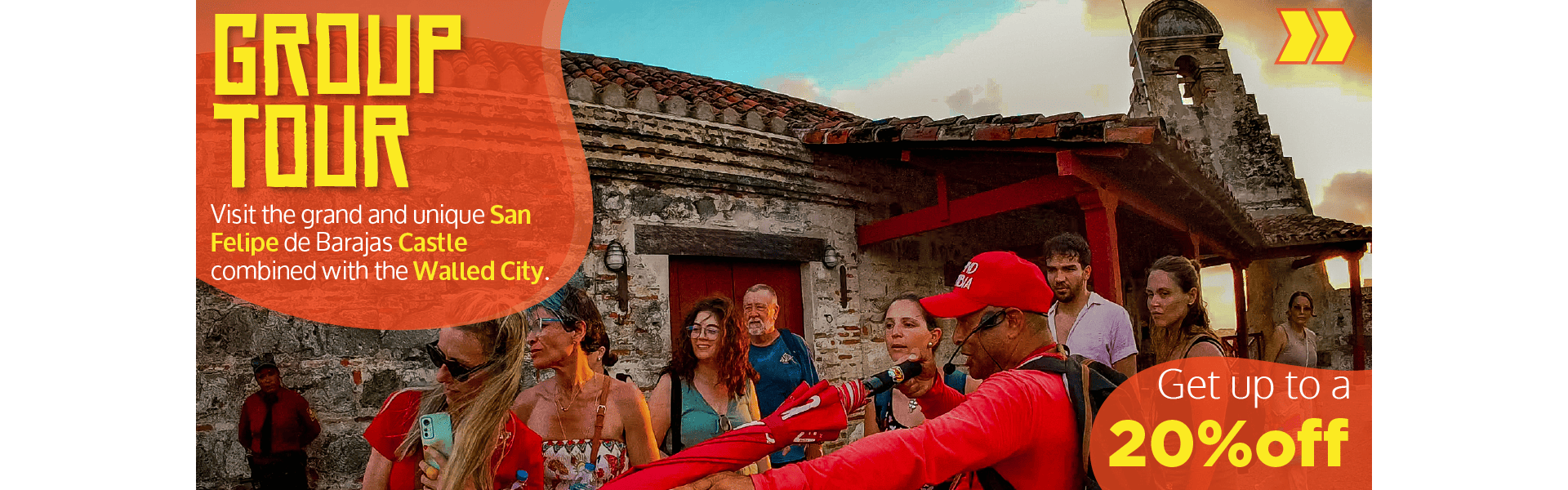 Beyond Colombia Tours | Tour: San Felipe Fortress & Walled Old City Tour