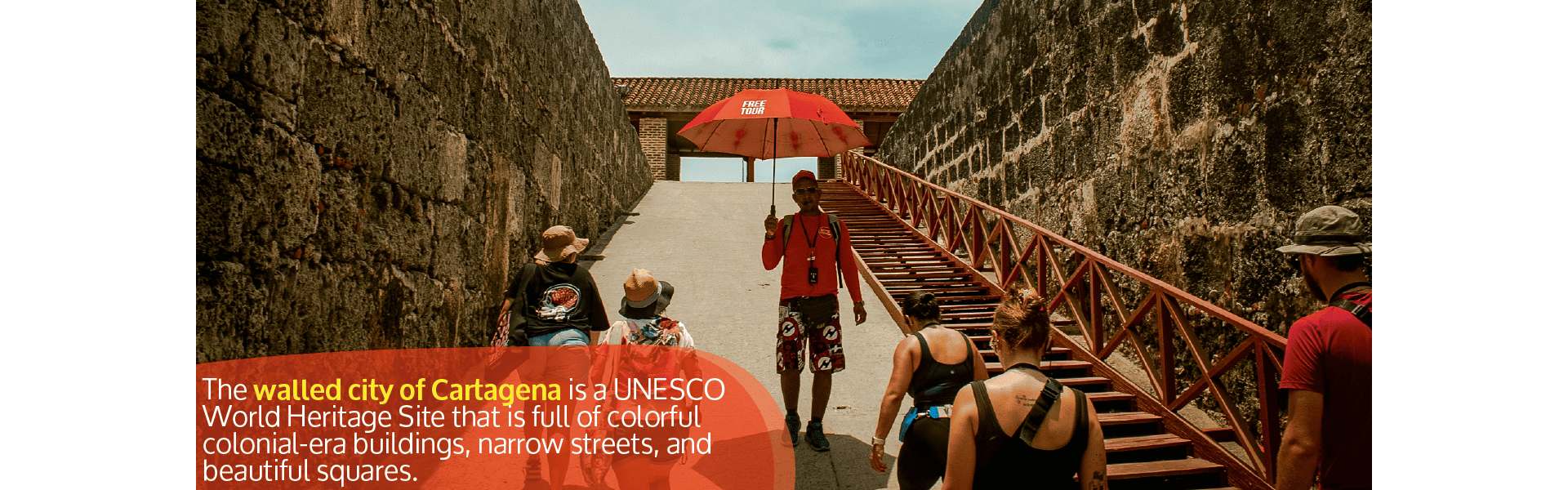 Beyond Colombia Tours | Tour: San Felipe Fortress & Walled Old City Tour