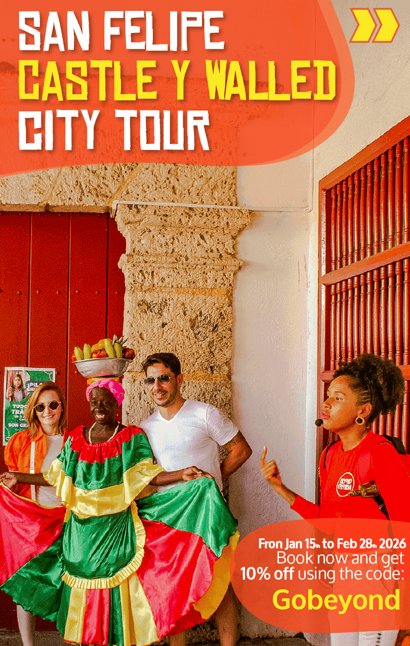 Beyond Colombia Tours | Tour: San Felipe Fortress & Walled Old City Tour