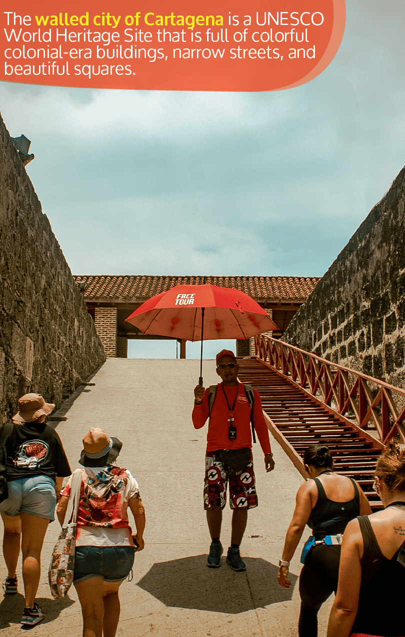 Beyond Colombia Tours | Tour: San Felipe Fortress & Walled Old City Tour