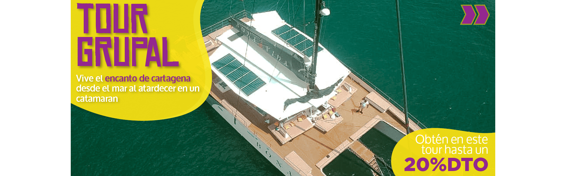 Beyond Colombia Tours | Tour: Tour Barra Libre en Catamaran en Cartagena