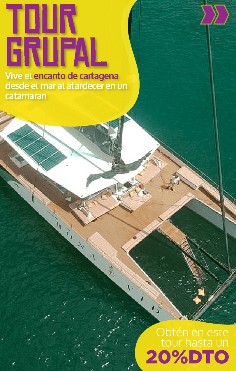 Beyond Colombia Tours | Tour: Catamaran Sunset Open Bar Tour in Cartagena