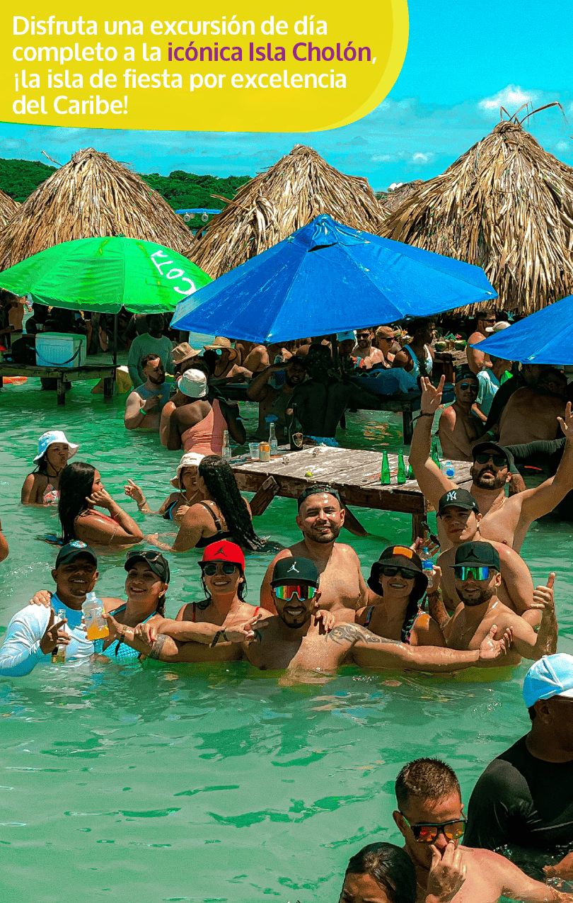 Beyond Colombia Tours | Tour: "Forever Cholón" Party Island Experience