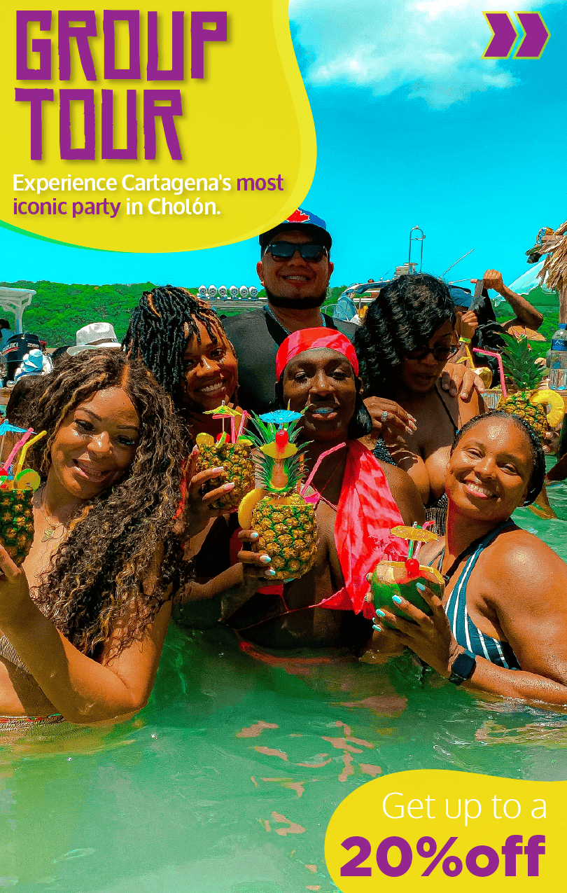 Beyond Colombia Tours | Tour: "Forever Cholón" Party Island Experience